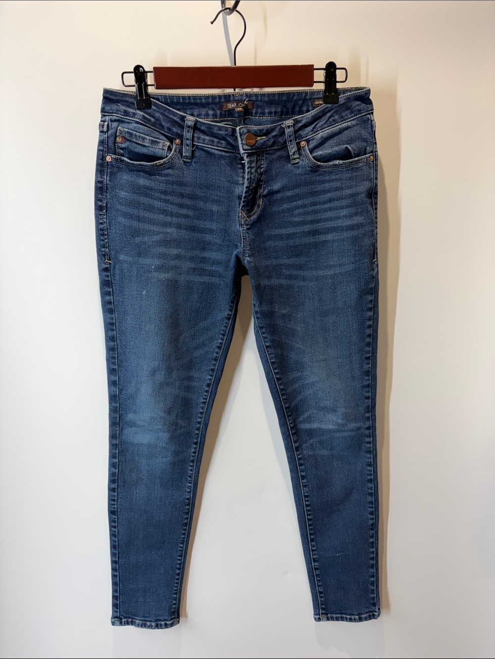 Dear John Joyrich Women's Dark Blue Stretch Skinny Jeans